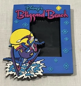 DE COLECCIÓN DISNEY BLIZZARD PLAYA GOMA CORTE LÁSER IMÁN MARCO DE FOTOS NOS - Imagen 1 de 2