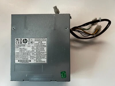 HP 240W Power Supply SFF HP P/N: 611482-001 Spare P/N 613763-001 D10-240P2A - Image 1 of 3