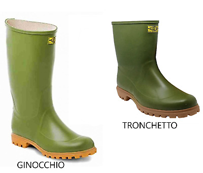 Trento Carrarmato - Stivali Di Gomma Ginocchio - Tronchetto Verde ORIGINALE - • 42.90€