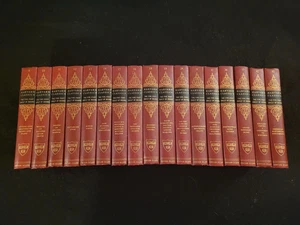 Harvard Classics Five Foot Shelf of Books 1960 Deluxe Edition Collier 17 Books - Imagen 1 de 13