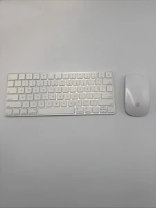 Apple A1644/A1657 Magic Keyboard 2 & Magic Mouse 2 Wireless Bluetooth Mac Combo - Picture 1 of 5