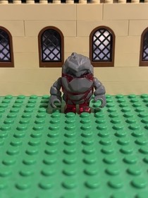 Lego Meltrox Rock Monster Minifigure Trans-Dark Red Power Miners 8961 Pm003