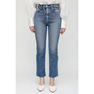 Jeans acampanados recortados vintage Moussy Cardeno talla 27 - Imagen 1 de 9