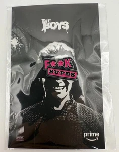 2025 SDCC Exclusive The Boys “F**k Supes” Comic Con Enamel Pin IN HAND Sony - Picture 1 of 1