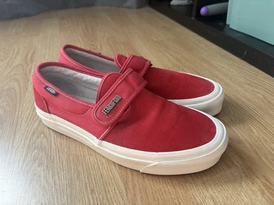 Vans Fear Of God Slip On V DX Red VN0A3J9FPQT US 8.0 Men’s - Imagen 1 de 4