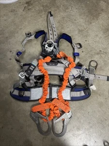 3M DBI-SALA ExoFit X100 Full Body Harnes &land Yards Medium 2021/DEC - Bild 1 von 9