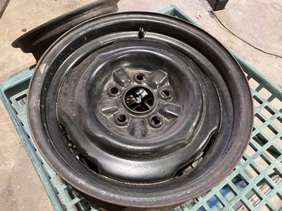 Ford 1949-1950-1954-1956 15x5 rueda de acero remachada con guión 15 x 5" Foto 1 de 4