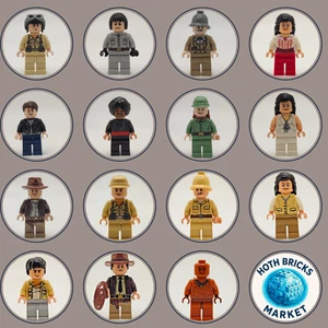 LEGO® Indiana Jones - Minifiguren  u. a. Henry Jones, Irina Spalko zur Auswahl - Bild 1 von 38