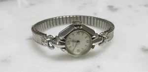 Vintage Women's Hamilton Wristwatch w/ Speidel Flex Band; 17 jewels ~ 12-I936 - Picture 1 of 6