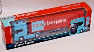 WELLY Home Bargains Scania V8 R730 Diecast Model Truck Lorry 1:64 Super Hauler - Picture 1 of 1