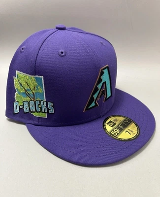 ARIZONA DIAMONDBACKS NEW ERA STATE PATCH 59FIFTY FITTED HAT CAP SIZE 7 3/8 SALE! - Image 1 of 4