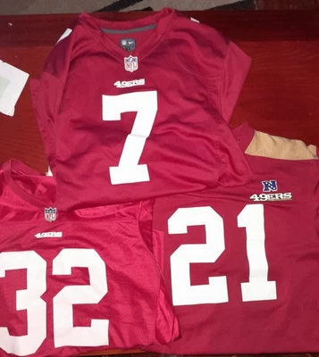 COLIN KAEPERNICK & FRANK GORE & KENDALL HUNTER 旧金山 49ERS 捆绑包  — 第 1/4 张图片