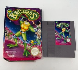 Battletoads - Nintendo NES - PAL - Cartridge WITH ORIGINAL BOX  - Picture 1 of 8
