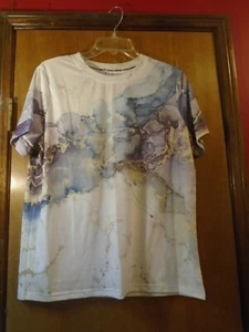 Exclusive Women's Short Sleeve Blouse, Multicolor, Size Large New with Tags - Picture 1 of 4