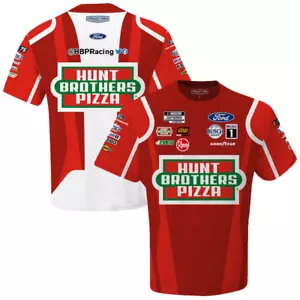 Kevin Harvick 2023 #4 Hunt Brothers Pizza Uniform Sublimated Shirt New Free Ship - Picture 1 of 1