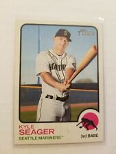 2022 Topps Heritage Kyle Seager #374 Flip Stock Parallel (only 5 made) Mariners
