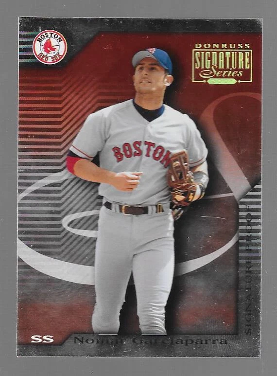 2001 Donruss Signature - NOMAR GARCIAPARRA - Signature Proof - RED SOX #d 17/175 - Image 1 of 1
