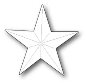 Estampillas troqueladas de amapola ""Folk Star"" #1883 - Imagen 1 de 1