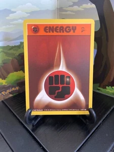 Fighting Energy 125/130 - Base Set 2 - Pokemon Card TCG - MP - Picture 1 of 3