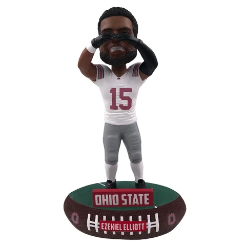 Ezekiel Elliott Ohio State Buckeyes Baller Special Edition Bobblehead NCAA Cover