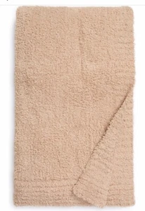 X LARGE/54x72 SOFT CAMEL/TAN BEIGE BAREFOOT DREAMS® CozyChic™ Throw Blanket-NWT - Picture 1 of 5
