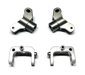 Aluminum Front Hub and Rear Hub Carrier Metal Options for Kyosho Optima Mid - Picture 1 of 6