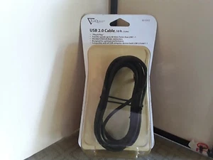 TriQuest USB Cable 2.0 or 1.1 Peripherals 10 FT FOR PC & MAC NEW UNUSED!! 12-20 - Picture 1 of 2