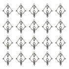  20pcs Alloy Bow and Arrow Pendants Charms DIY Jewelry Making Accessory for
