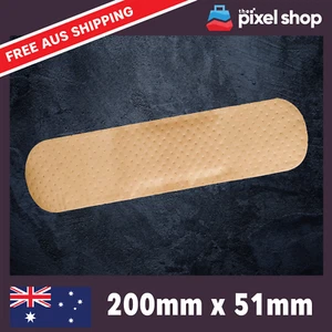 Car Bandaid Sticker - Decal Funny Joke Boat 4x4 Accessories JDM 4wd Cute prank - Picture 1 of 5