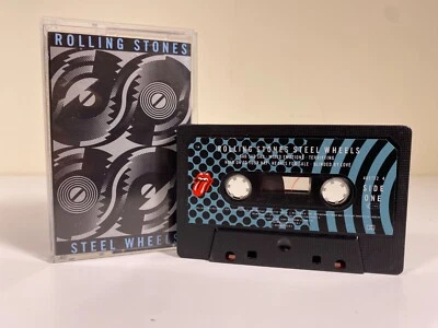 Rolling Stones Steel Wheels Cassette Tape - VGC - Complete - Image 1 of 4