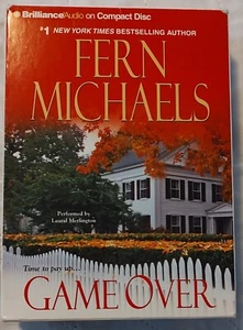 Sisterhood: Game Over 17 Fern Michaels 3 CDs Audiobook Readby Laural Merlington - Picture 1 of 3