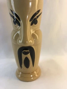Taza Fu Manchú Cara Tiki Cerámica Polinesia Hawaiana 7"" DW118 Hecha en China De Colección - Imagen 1 de 8