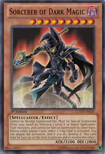 Sorcerer of Dark Magic LCYW-EN029 Near Mint 1st YuGiOh Legendary Collection 3: Y - Picture 1 of 1