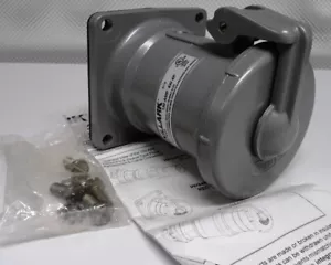 Hubbell Killark VersaMate Receptacle, 600 Volt, 150 Amp, 4 Wire 4-Pole, VRA15044 - Picture 1 of 6