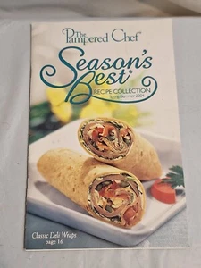 Pampered Chef Season's Best Recipe Collection Spring Summer 2004 Small Magazine - Imagen 1 de 2