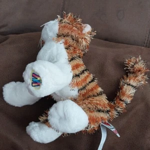 Webkinz Ganz Plush AlleyCat 9" Kitty Kitten Striped Ginger Kids Mini Stuffed Toy - Picture 1 of 15