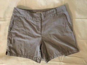 Pantalones cortos informales cortos loft outlet para mujer de 6"" - grises con bolsillos 33"" x 5,5"" - EP - Imagen 1 de 3