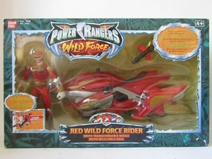 Power Rangers Wild Force - Red Wild Force Rider (Bandai) EUR Version - New - Imagen 1 de 9