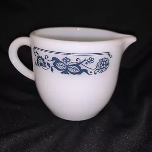 VTG PYREX CORNING Old Town Blue Creamer Replacement - Picture 1 of 3