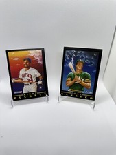 1991 Fleer #6 Jose Canseco Pro-Visions & 1991 Fleer #1 Kirby Pucket