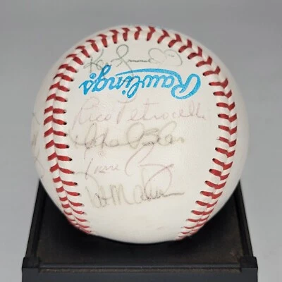 Rico Petrocelli 和其他 12 个波士顿红袜队签名亲笔签名官方棒球 — 第 1/4 张图片