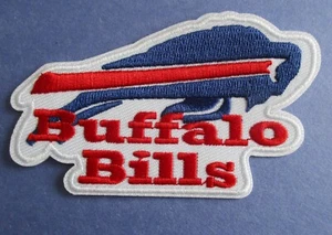 Buffalo Bills NFL Football New Round Iron-On Patch 3½" - Picture 1 of 1