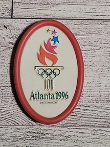 VTG 90s USA Olympics Magnet 1996 Atlanta Olympics Refrigerator - Picture 1 of 2