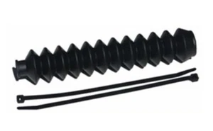 SOFFIETTO IN GOMMA NERA PER PROTEZIONE CAVI TIMONERIA CON FASCETTE IN PLASTICA - Picture 1 of 1