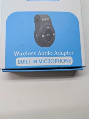 AUX Bluetooth Receiver Wireless Car Transmitter Adapter 3.5MM Audio Stereo Music - Image 1 of 4