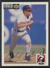 1994 Collector's Choice Silver Signature Chad Curtis California Angels #87
