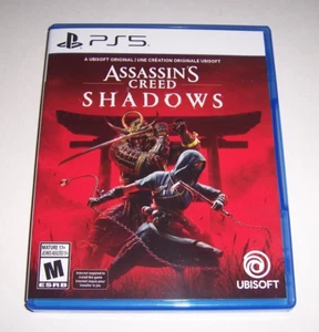 Caja de repuesto estuche solo para Assassin's Creed Shadows PS5 AUTÉNTICO OEM - Imagen 1 de 3