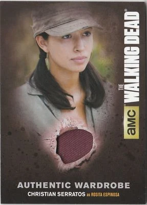 2016 CHRISTIAN SERRATOS WALKING DEAD Season 4 Part 2  ROSITA WARDROBE CARD M41 - Image 1 of 2