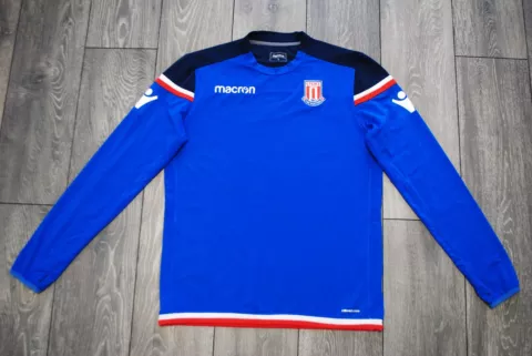STOKE CITY 2017-2018 TRAINING FOOTBALL SOCCER SHIRT JERSEY LONGSLEEVE SIZE LARGE Cover