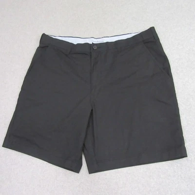 Croft & Barrow Mens Chino Shorts 40 x 9 Black Golf Stretch Flat Front - Image 1 of 4